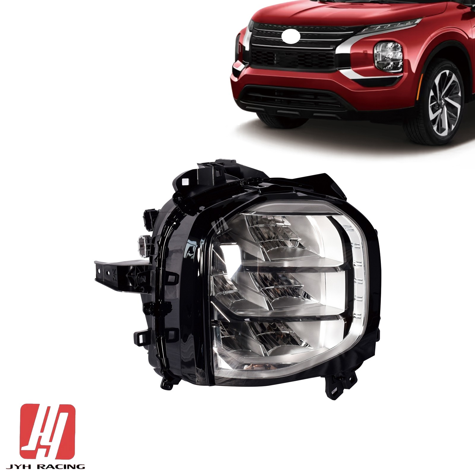 LED Headlight 7 Pins Right Passenger Side For Mitsubishi Outlander 2022-2026