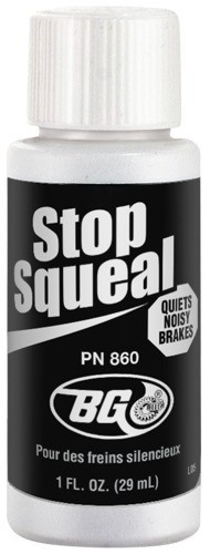 BG Stop Squeal PN 860 NEW 1 FL.OZ. Bottle
