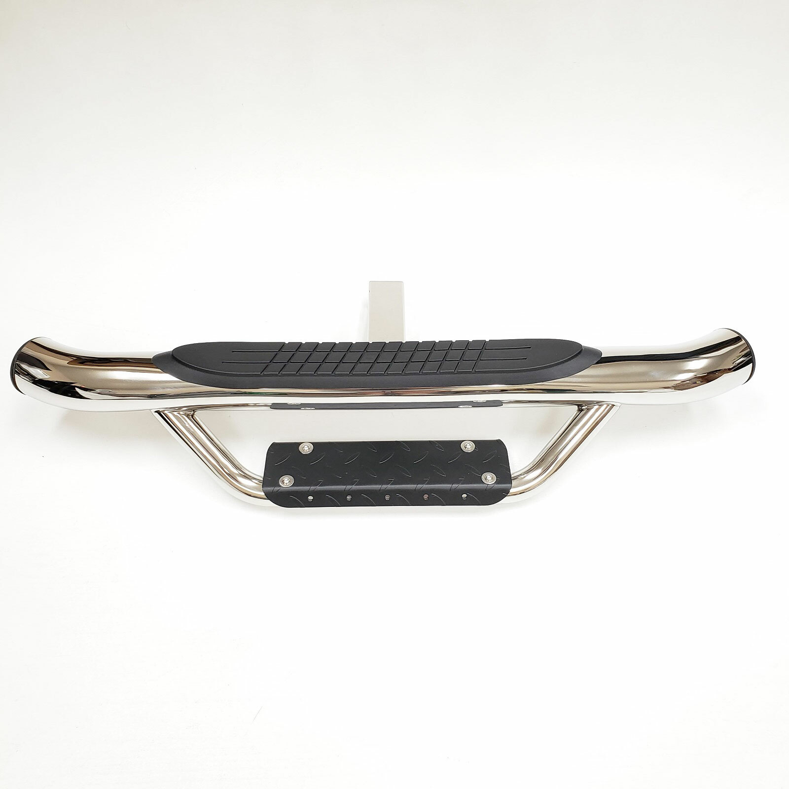 36″ Long 2″ Receiver Trailer Tow Hitch Bar Drop Step Chrome Truck Bed Universal