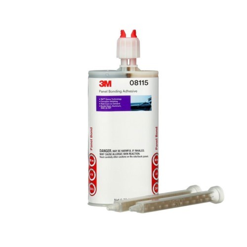3M 08115 Panel Bonding Adhesive 200 mL Duo Pack Epoxy Cartridge, 24 hr Curing