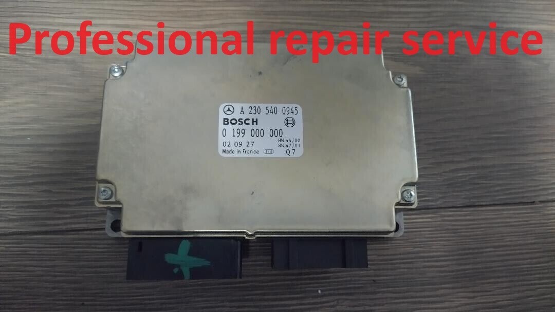 MB SL R230 Battery Control module REPAIR SERVICE A2305400945 A2305401045