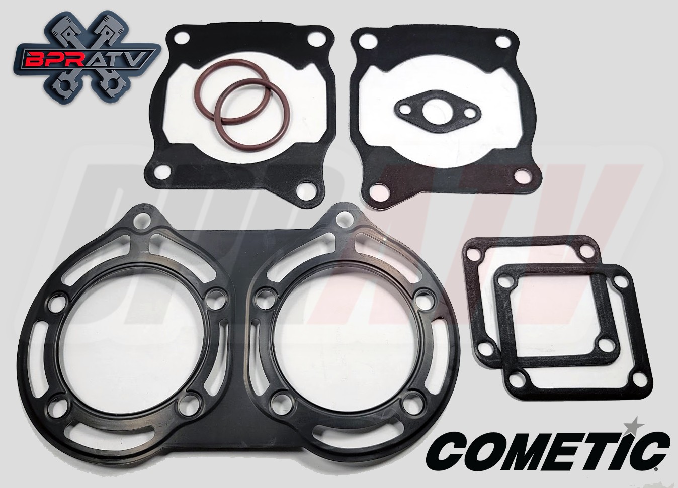 Yamaha Banshee Top End Rebuild Kit ProX Pistons Cometic Gaskets & 64mm Cylinders