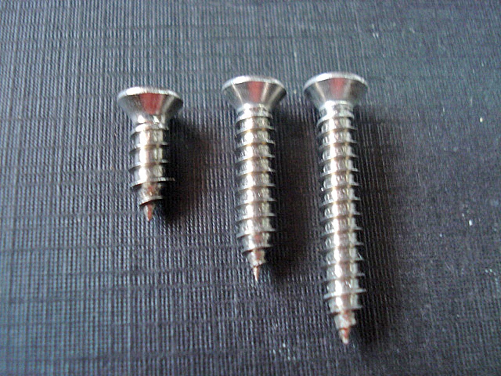 75 pcs #8 with #6 stainless phillips oval head garnish trim moulding screws Ford