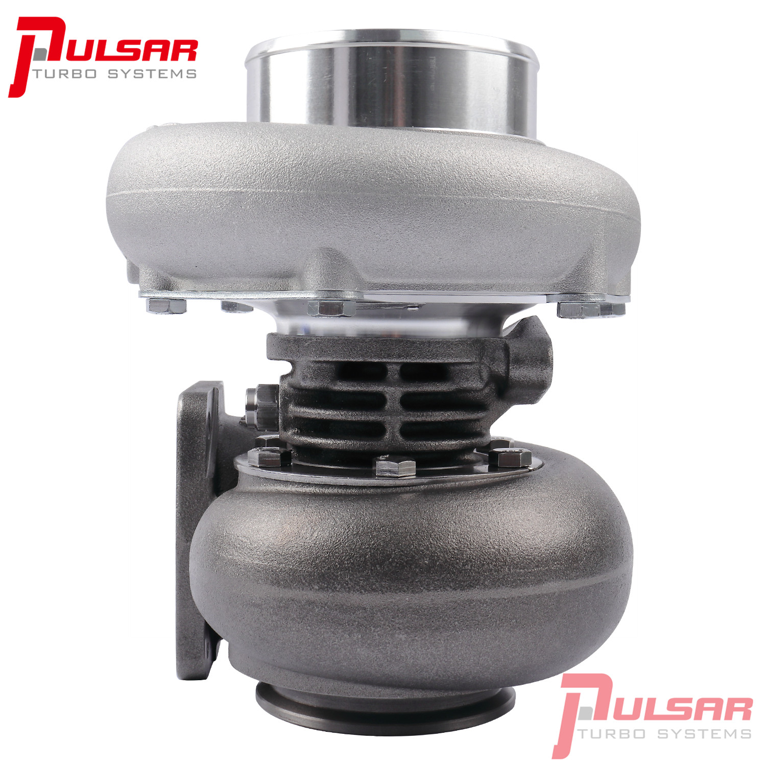 T51R MOD PTE 6870E Dual Ball Bearing Billet Wheel Turbo T4 Divided, Vband 1.0A/R