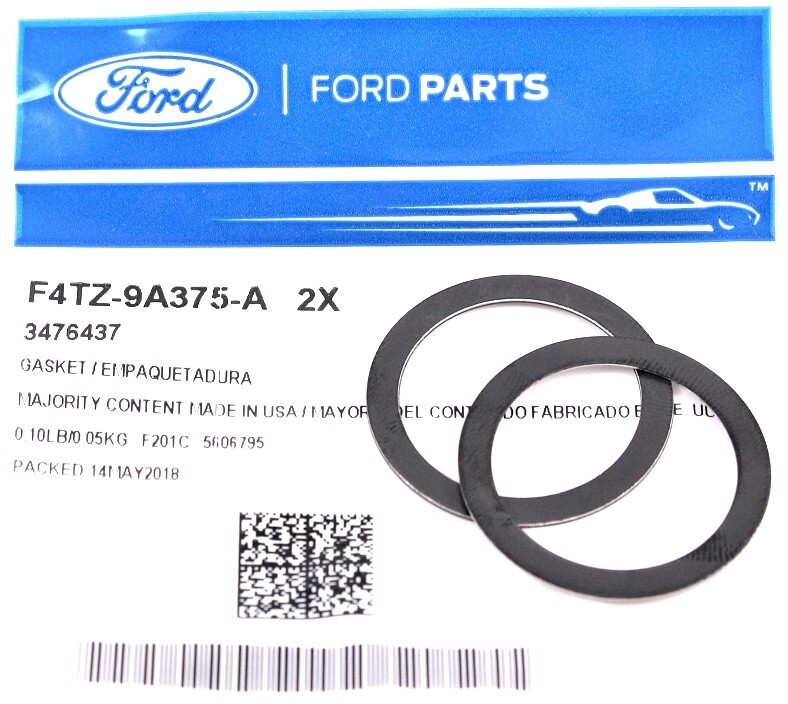 7.3L Powerstroke Carter Mechanical Fuel Pump & OEM Banjo Washers Hoses Line Kit