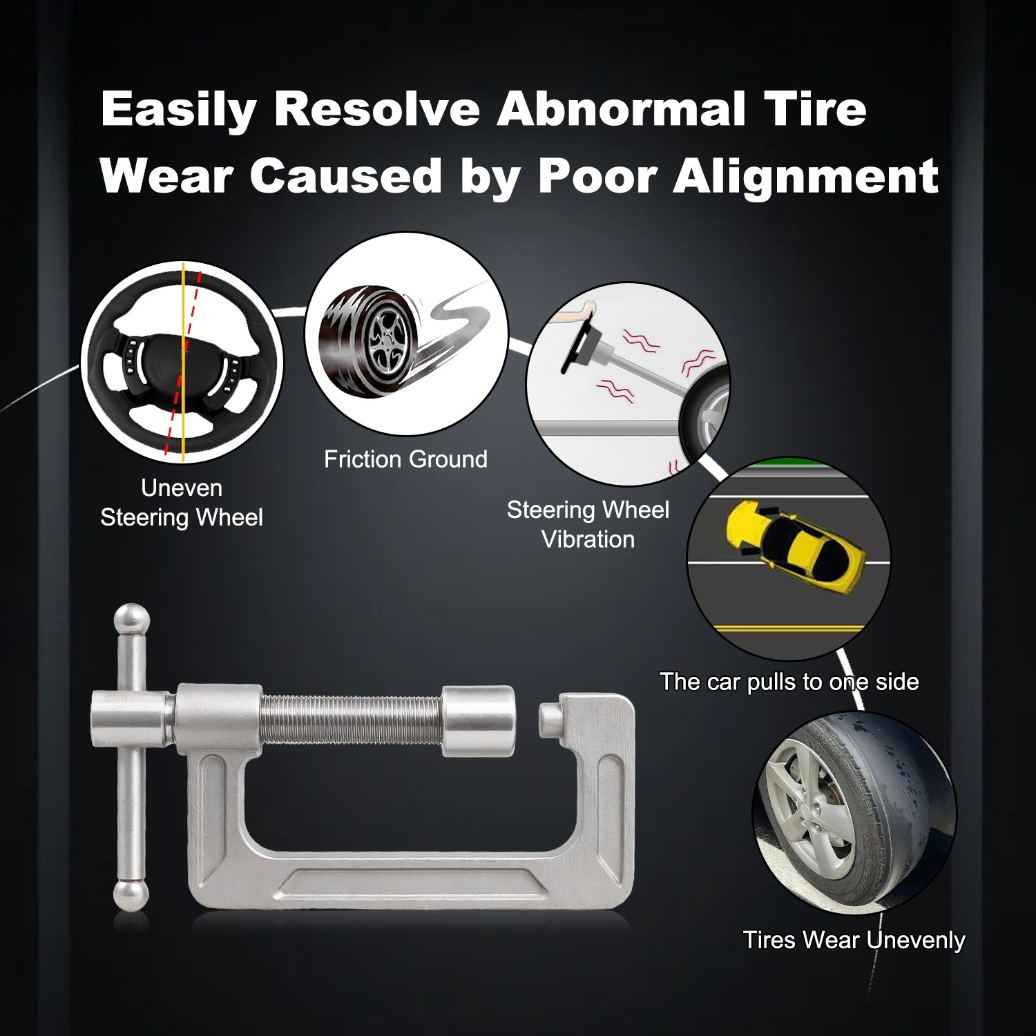 Tool for Alignment Cam Guide Pin Removal & Installation for Chevy Suburban 1500
