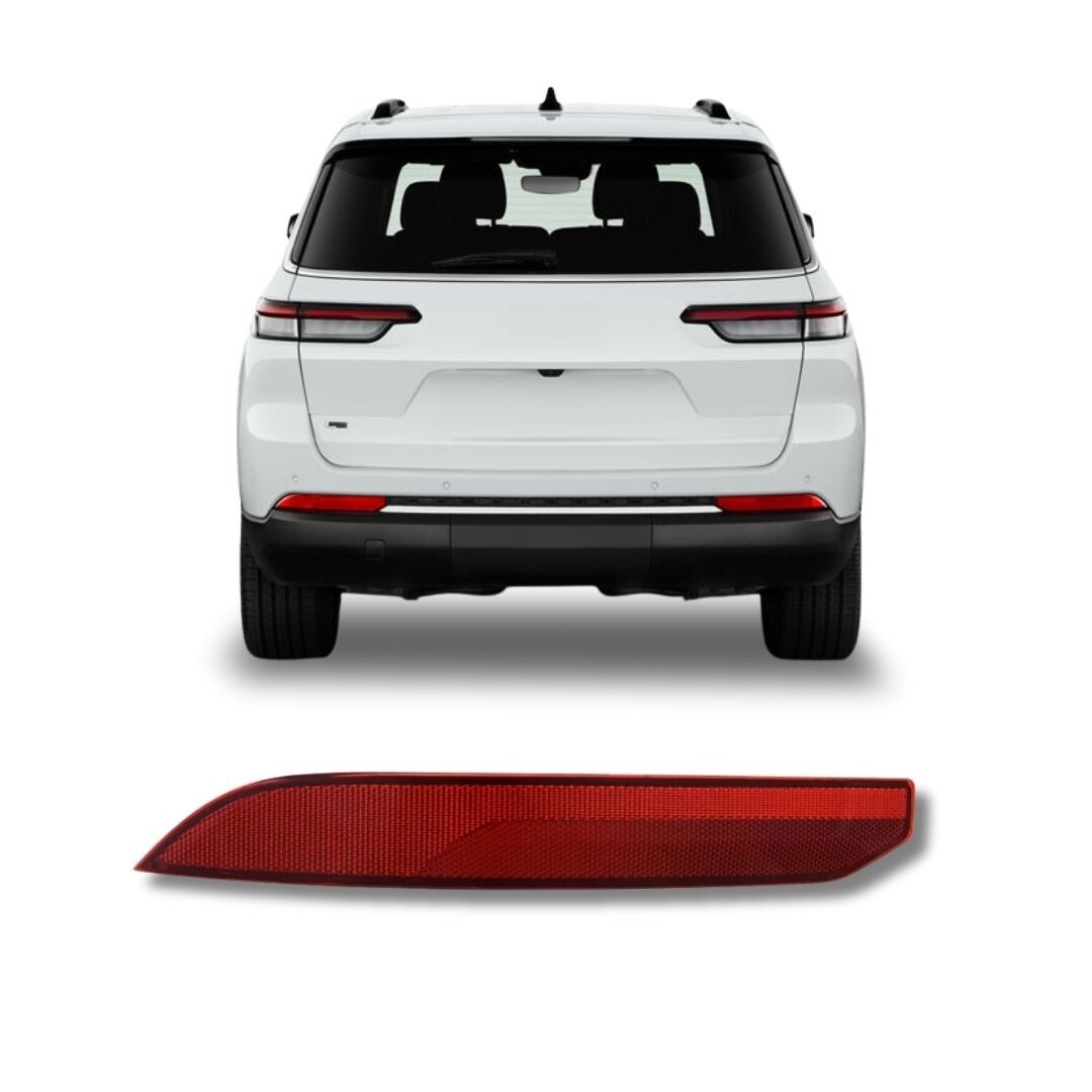 For 2021-2024 Jeep Grand Cherokee Altitude Laredo Bumper Reflector Light Driver