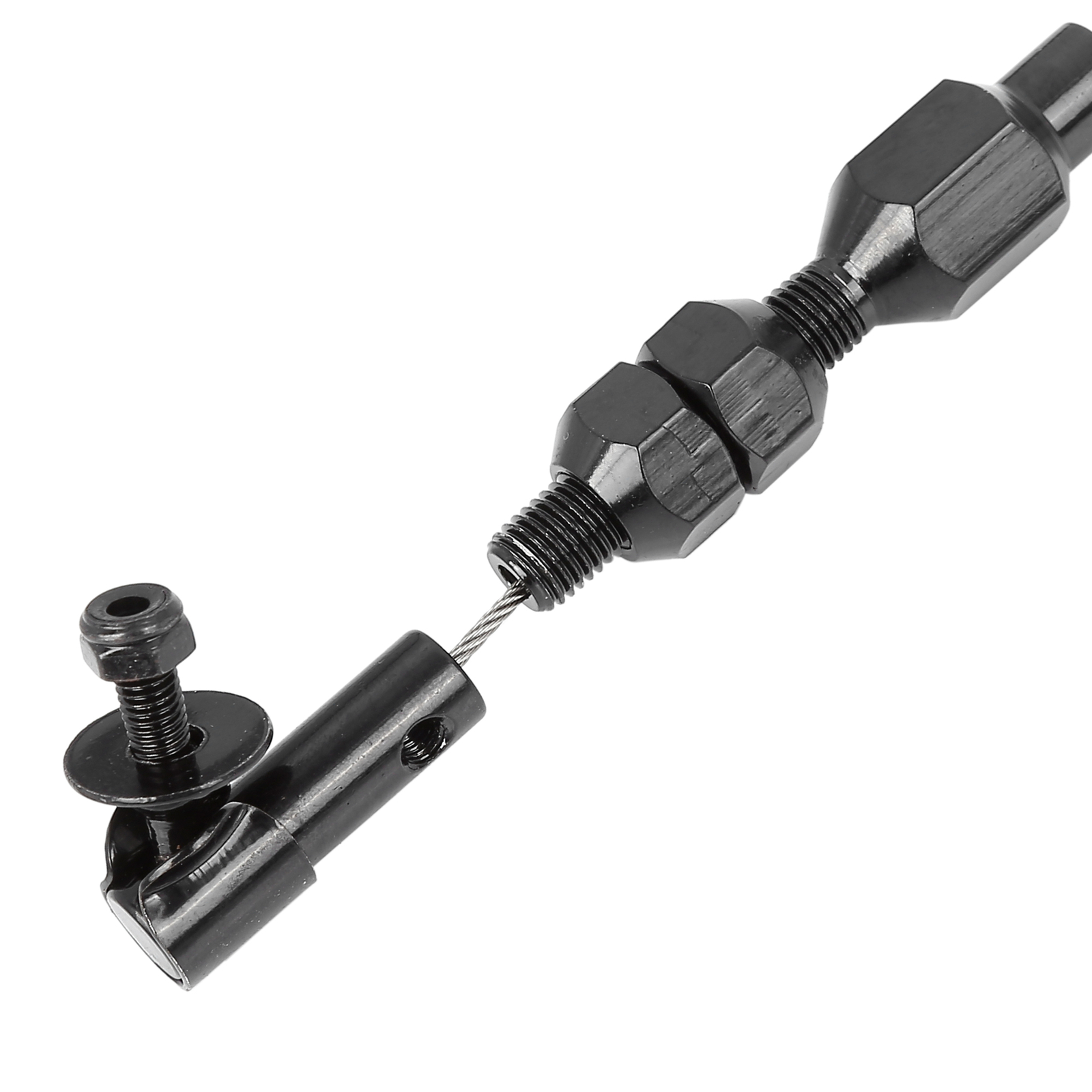 Universal Pack (1) 24″ Throttle Cable Braided Stainless Steel Rod for Vehicle