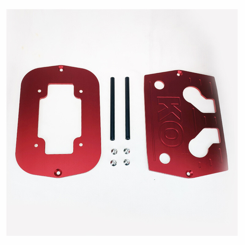 Aluminum Battery Bracket Tray Hold Down for Optima 34/78 Battery Red Yellow Top
