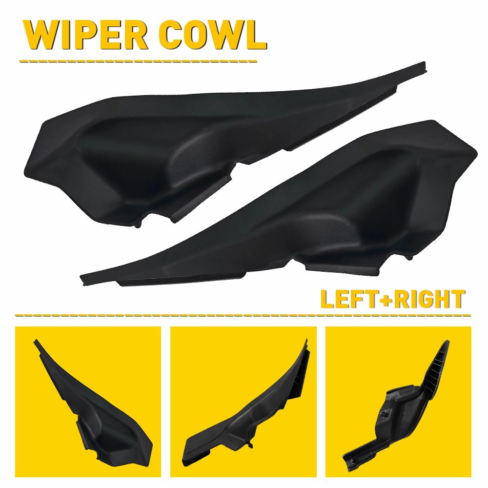 For 14-21 Toyota Tundra Front Side Windshield Wiper Extension Cowl Cover Trim OE