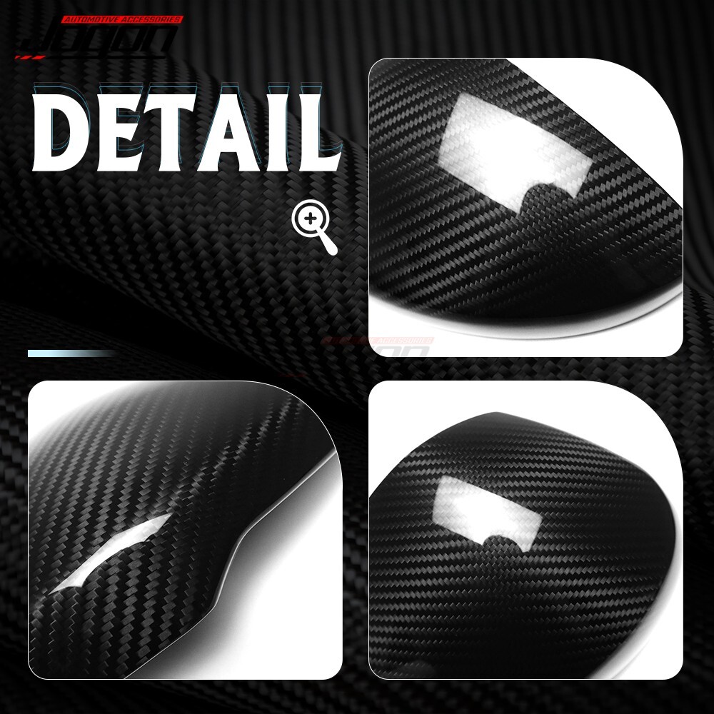 Dry Carbon Fiber Side Mirror Cap Cover For Acura Integra Type S A-Spec 2023-2025