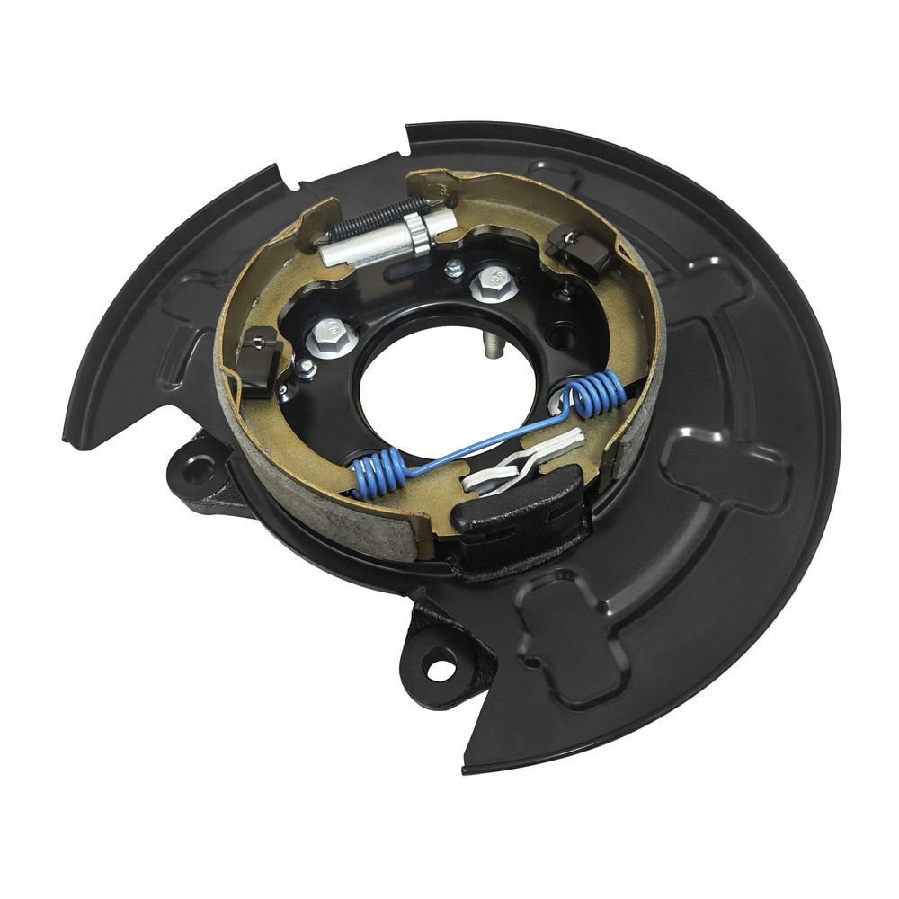 Rear Left & Right Black Brake Backing Plate Dust Shield for 2012-2020 Ford F-150