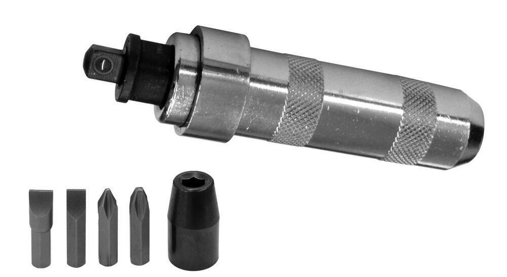 Manual Impact Driver Kit Hammer Strike Loosen Rusty Frozen Screws, Nuts & Bolts