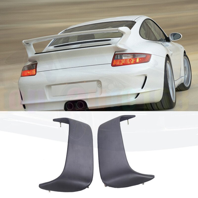 Plastic Unpainted Rear Trunk Boot Vents Cover For Porsche 911 GT3 Coupe 2006-11