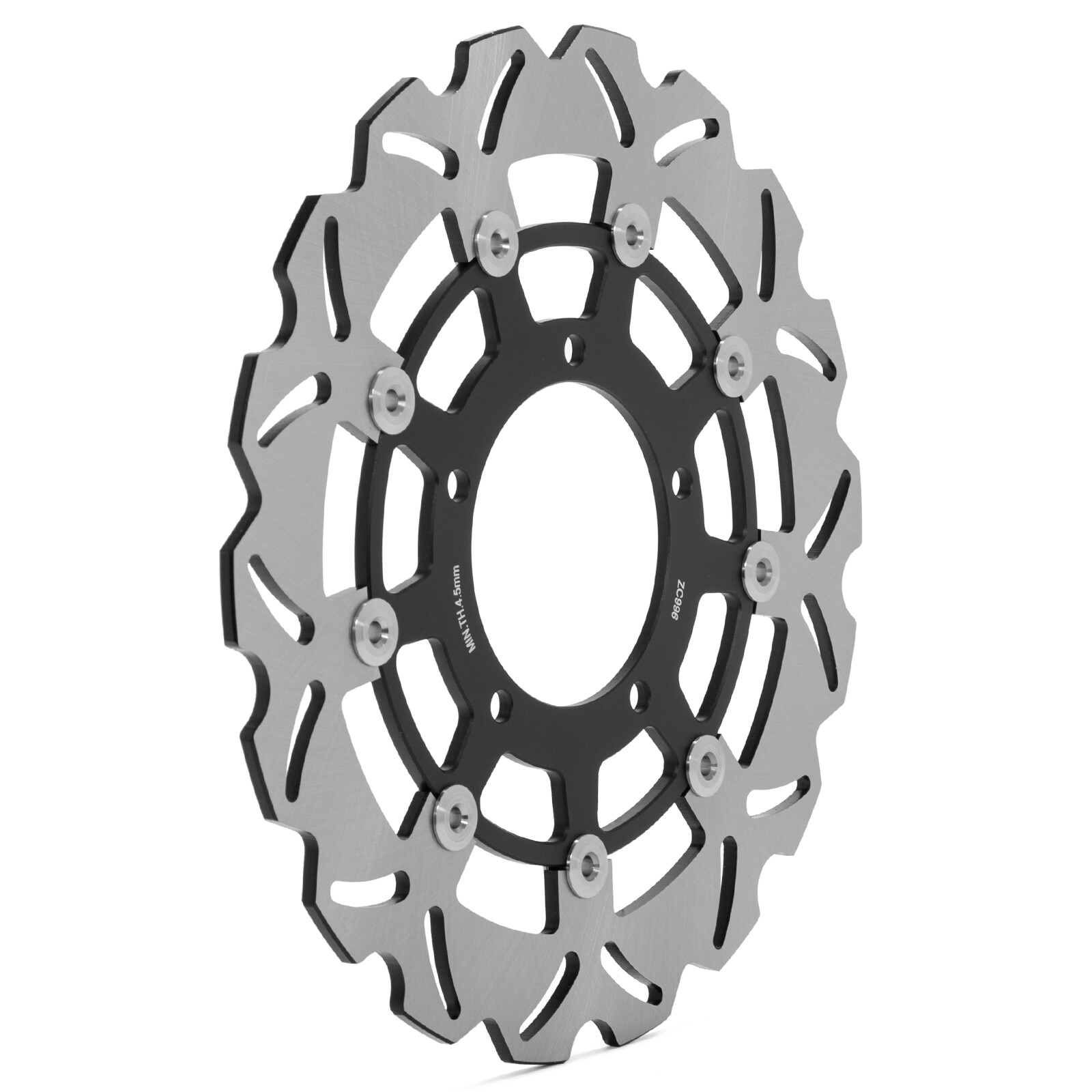 Black Front Brake Discs Rotors for SUZUKI GSX1300R HAYABUSA GSX 1300 R 2021-2024
