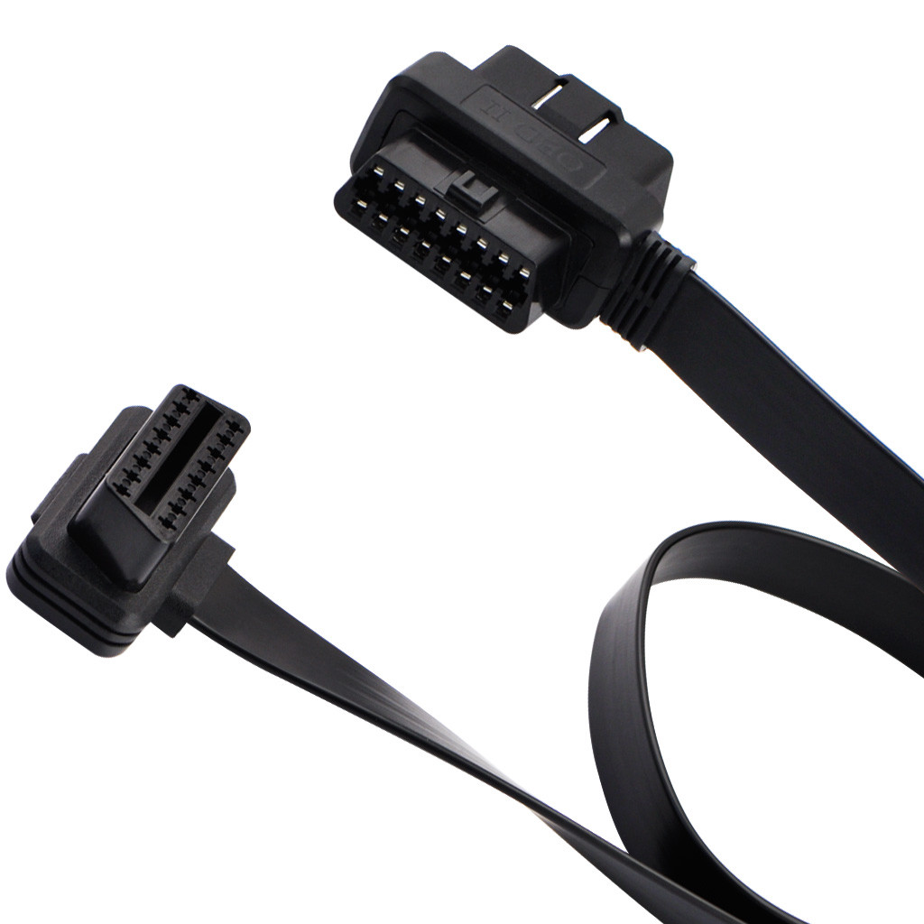 50CM 16Pin Female to Male/Female OBD2 OBDII OBD Splitter Extension Cable Adapter