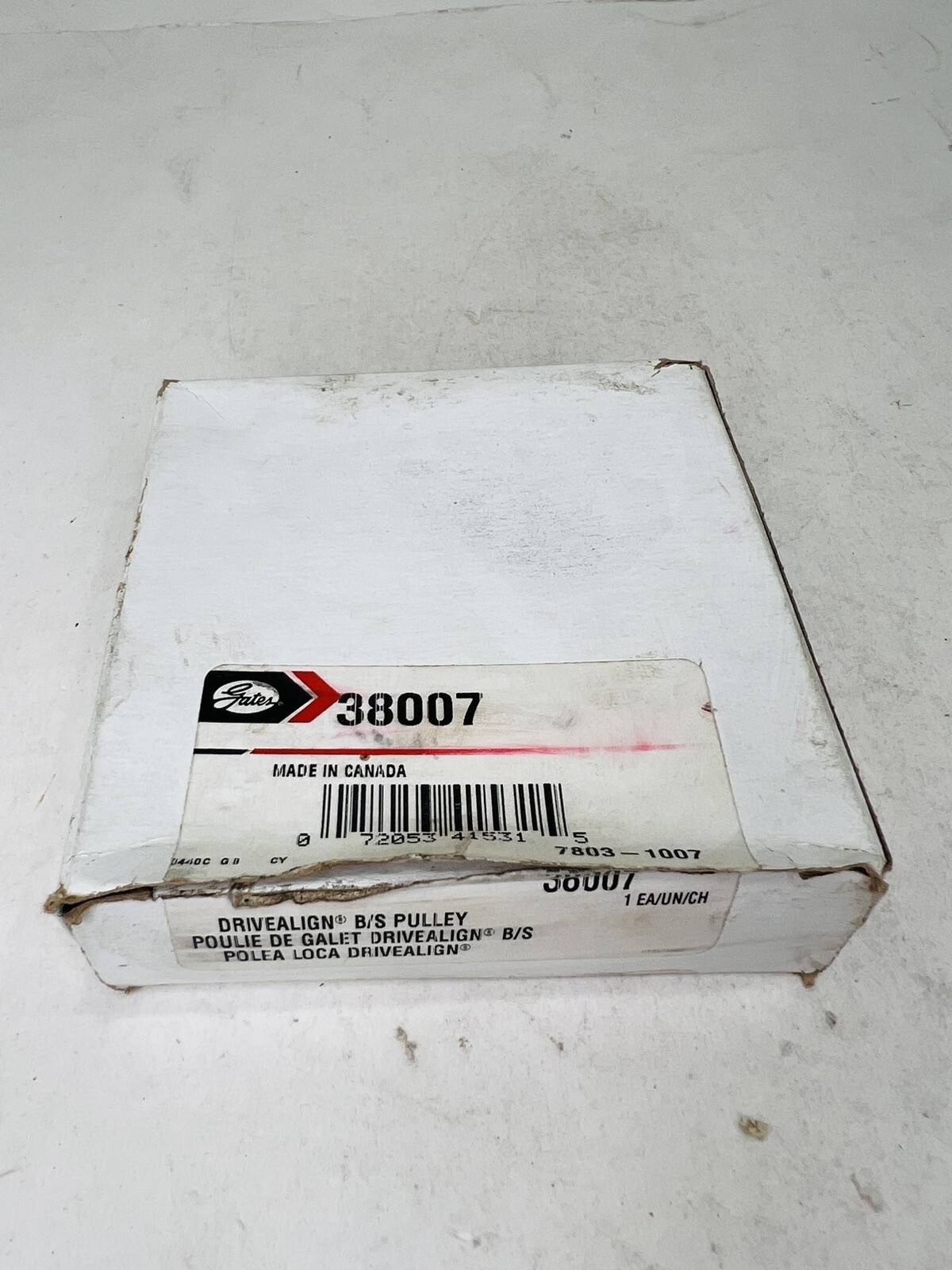 Gates 38007 DriveAlign Belt Drive Idler Tensioner Pulley