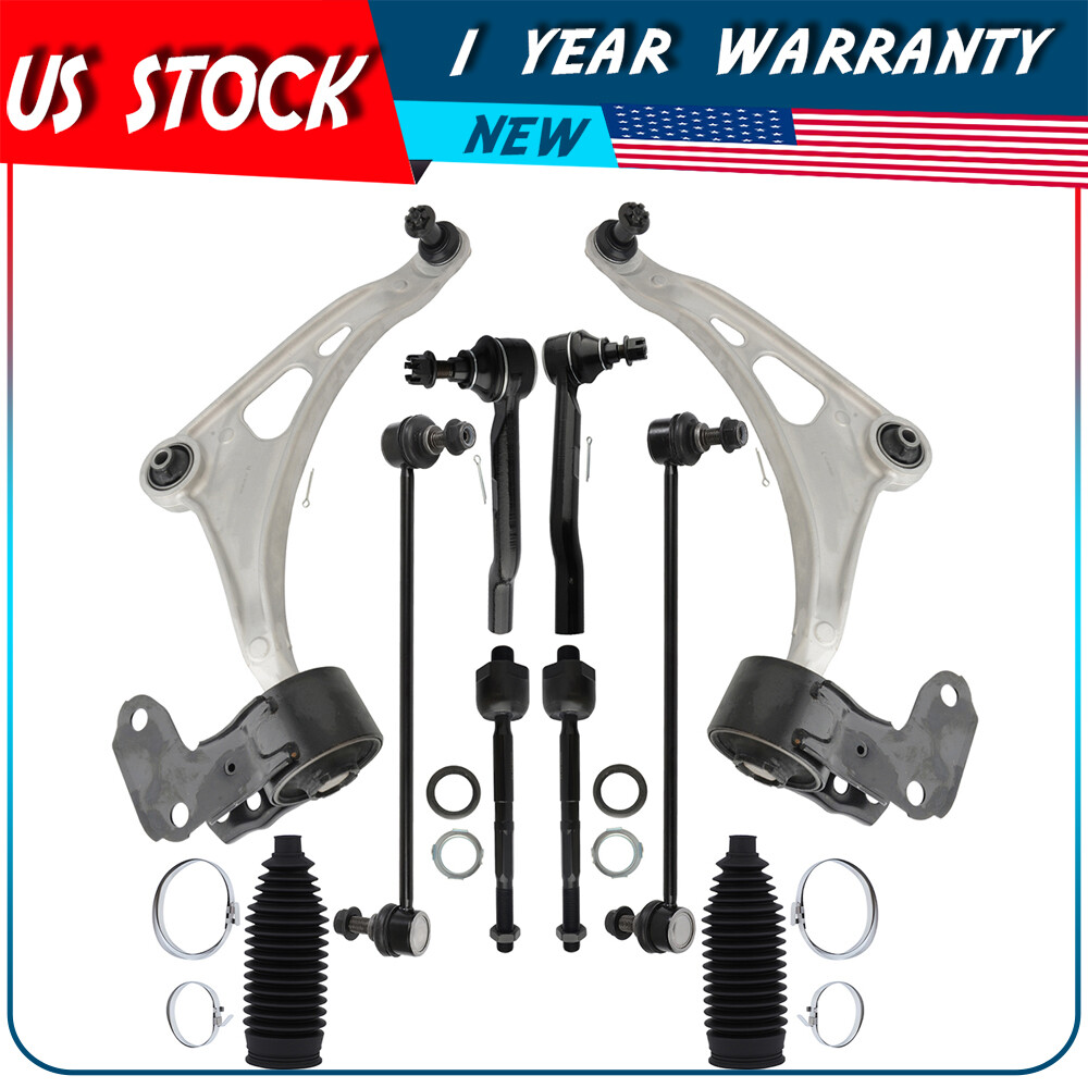 Front Lower Control Arm w/ Ball Joints Suspension Kit For 2016-2021 Honda Pilot