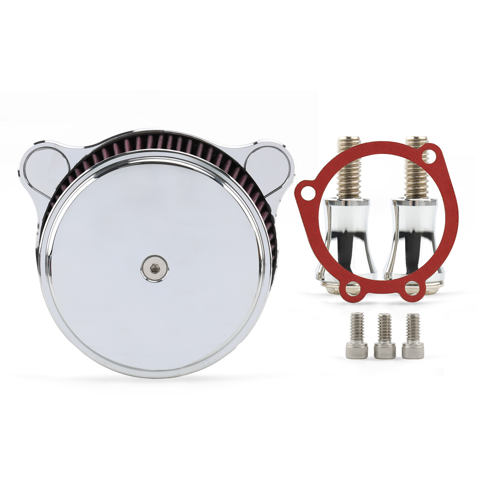 Air Cleaner Intake Filter Kit US For Harley Touring Road Glide Softail FXST Dyna