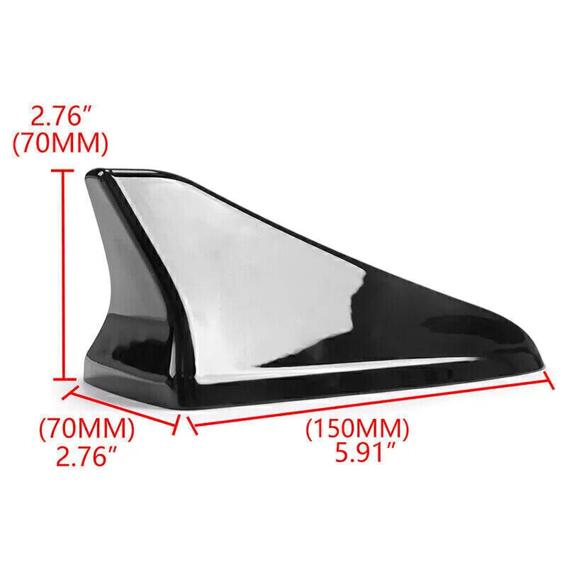 For Kia Optima 2013-2016 2015 Black Fin Antenna Cover Signal Radio AM /FM Aerial