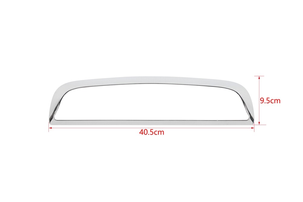 Chrome Third Brake Light Trim For 2014-18 Chevy Silverado GMC Sierra Accessories