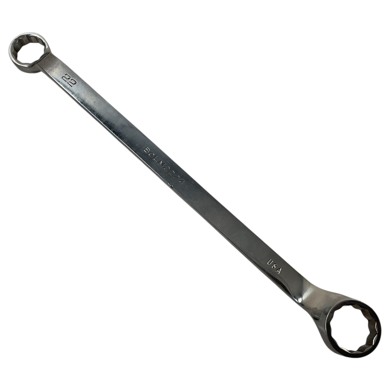 Mac Tools Offset Box End Wrench 22mm x 24mm 12 Point BOLM2224 Sold As Pictured