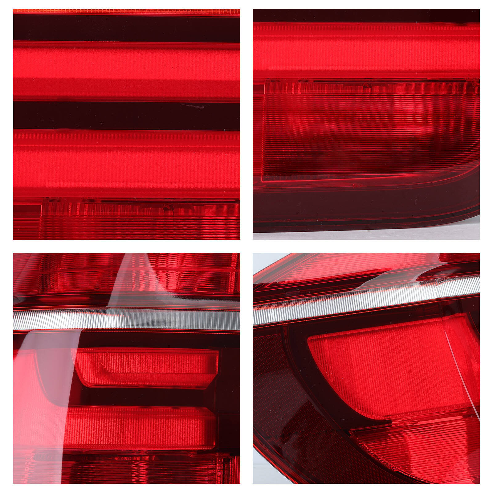 4PCS Outer Inner Tail Light Rear Lamp Brake For BMW X5 E70 2007 2008 2009-2013