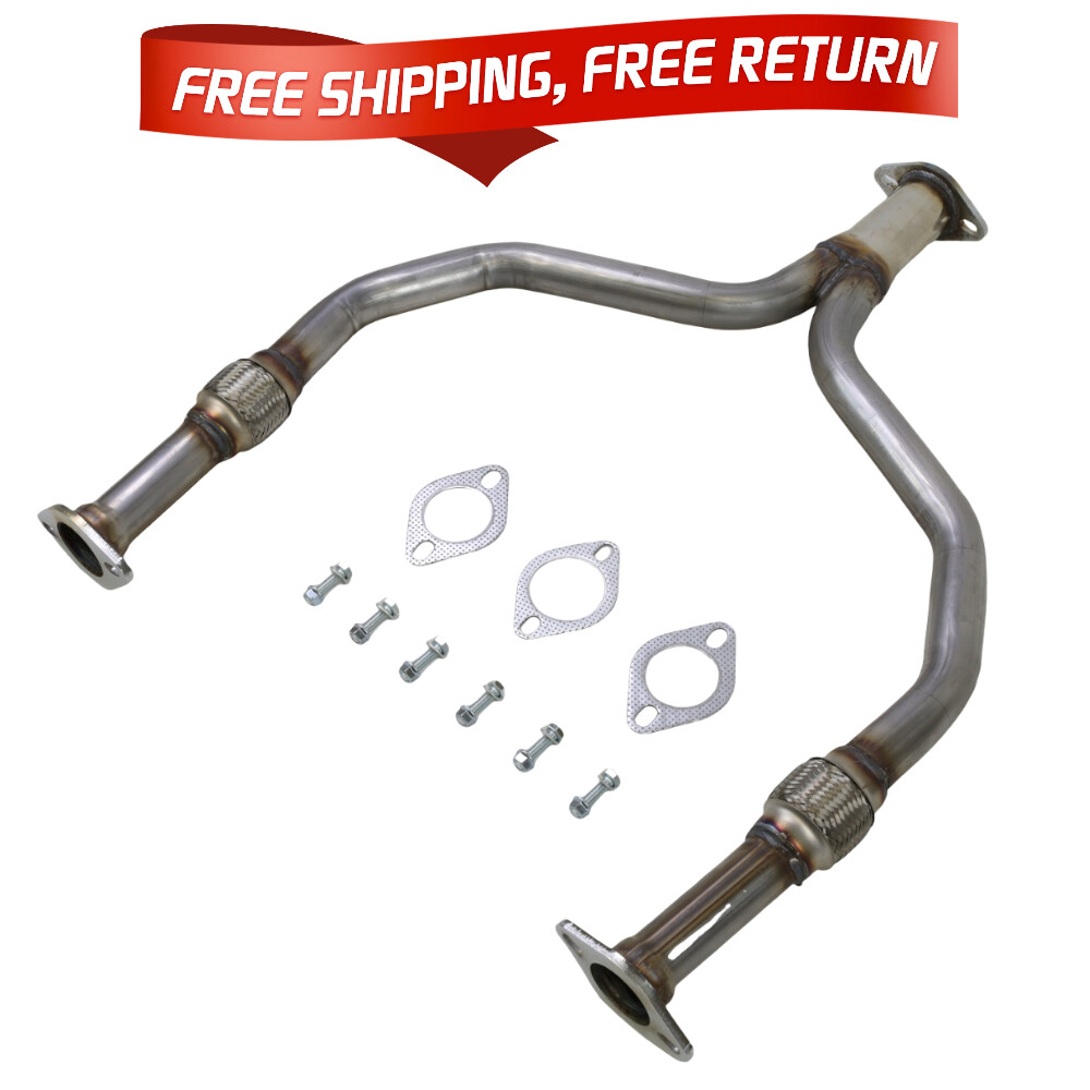 Fits 2007-2008 Infiniti G35 Front Flex Y Pipe 3.5L 4DR Direct-Fit Sedans Only