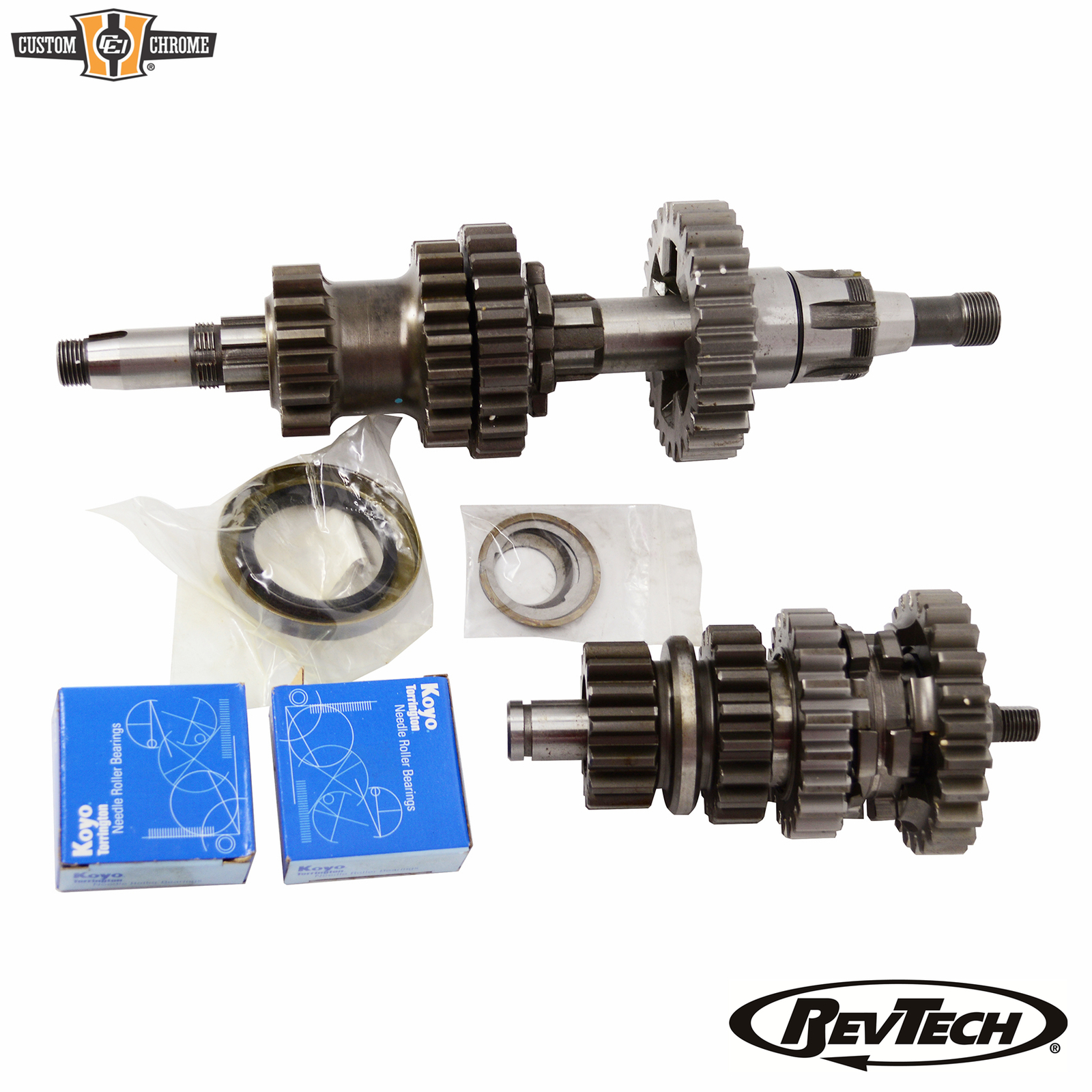 Helical Cut 5th &6th Gear W/Trapdoor Fit For Harley TwinCam Touring Dyna Softail