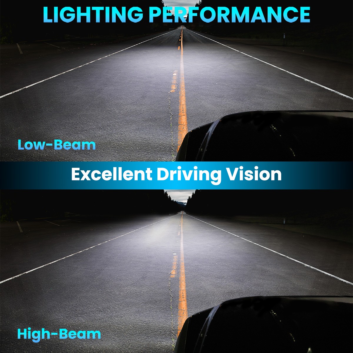 Fits Black 2016-2018 Chevy Camaro LED Sequential Signal Projector Headlights DRL