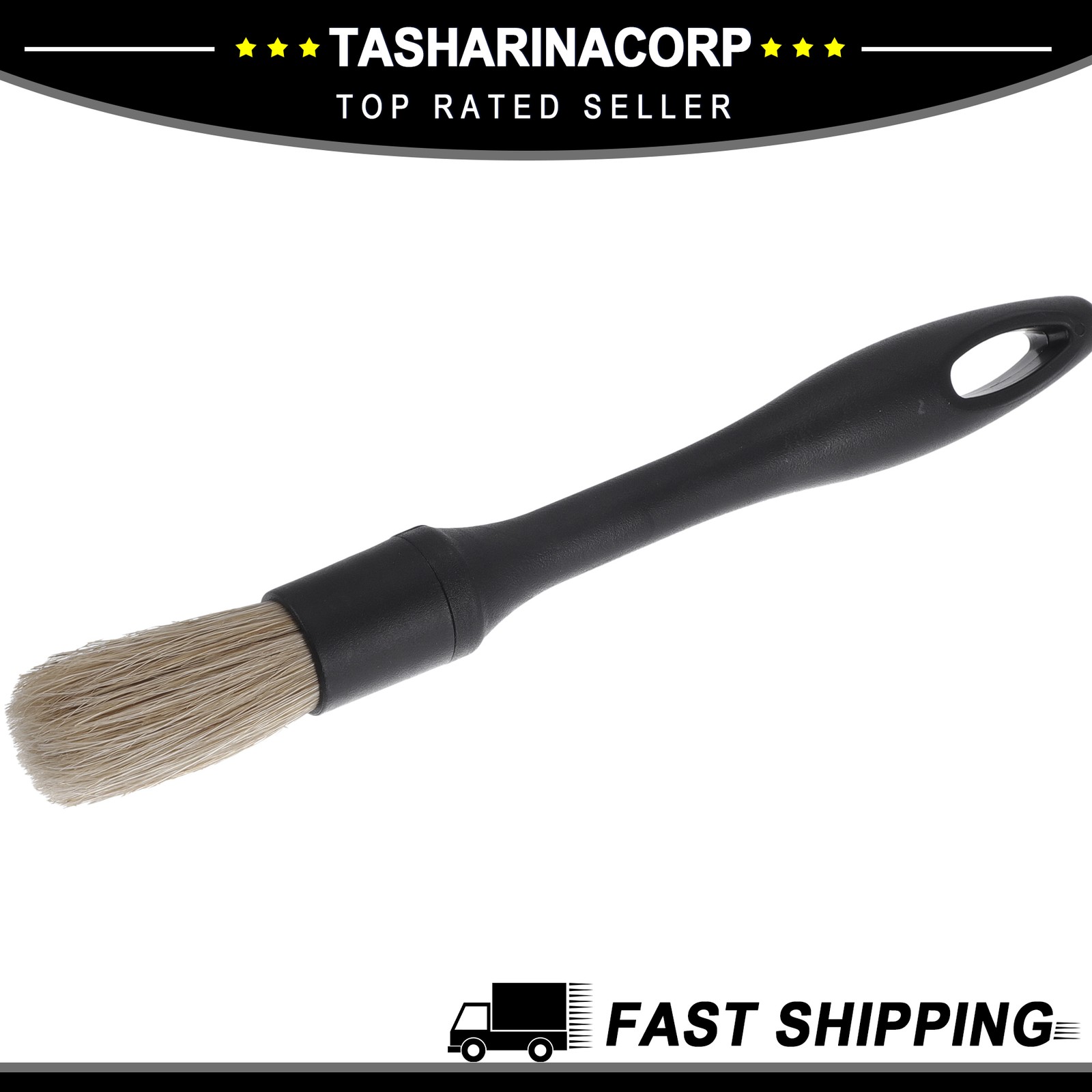 ﻿Universal Piece of 1 Car Wash Brush 22.5cm Pig Bristle Stiffness Detail Brush