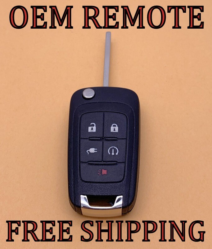 OEM 11-15 CHEVROLET VOLT FLIP STYLE KEYLESS PROXIMITY REMOTE FOB OHT05918179