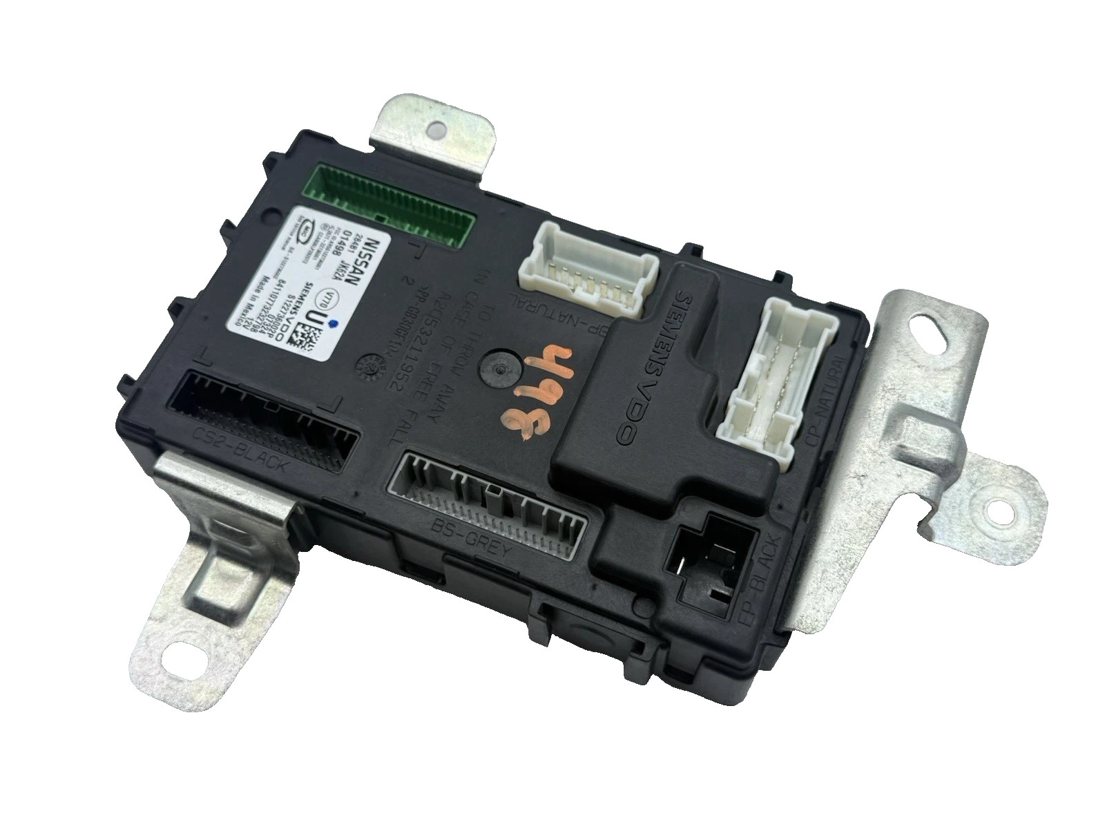 284B1 JK62A INFINITI G35 G37 SIEMEN BODY CONTROL MODULE BCM BCU 2007 2008 (OEM)