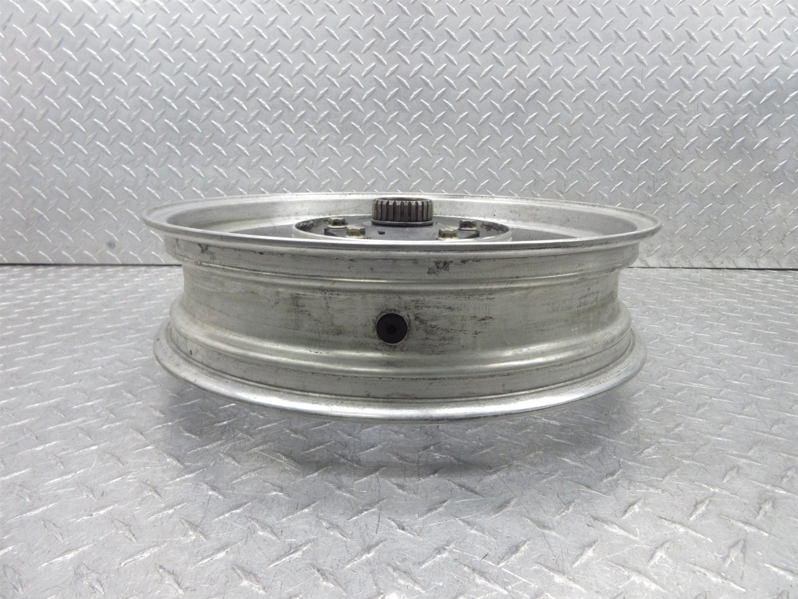 1991 91-94 Honda GL1500 Goldwing Rear Wheel Rim 16×3.5 Straight True Video OEM
