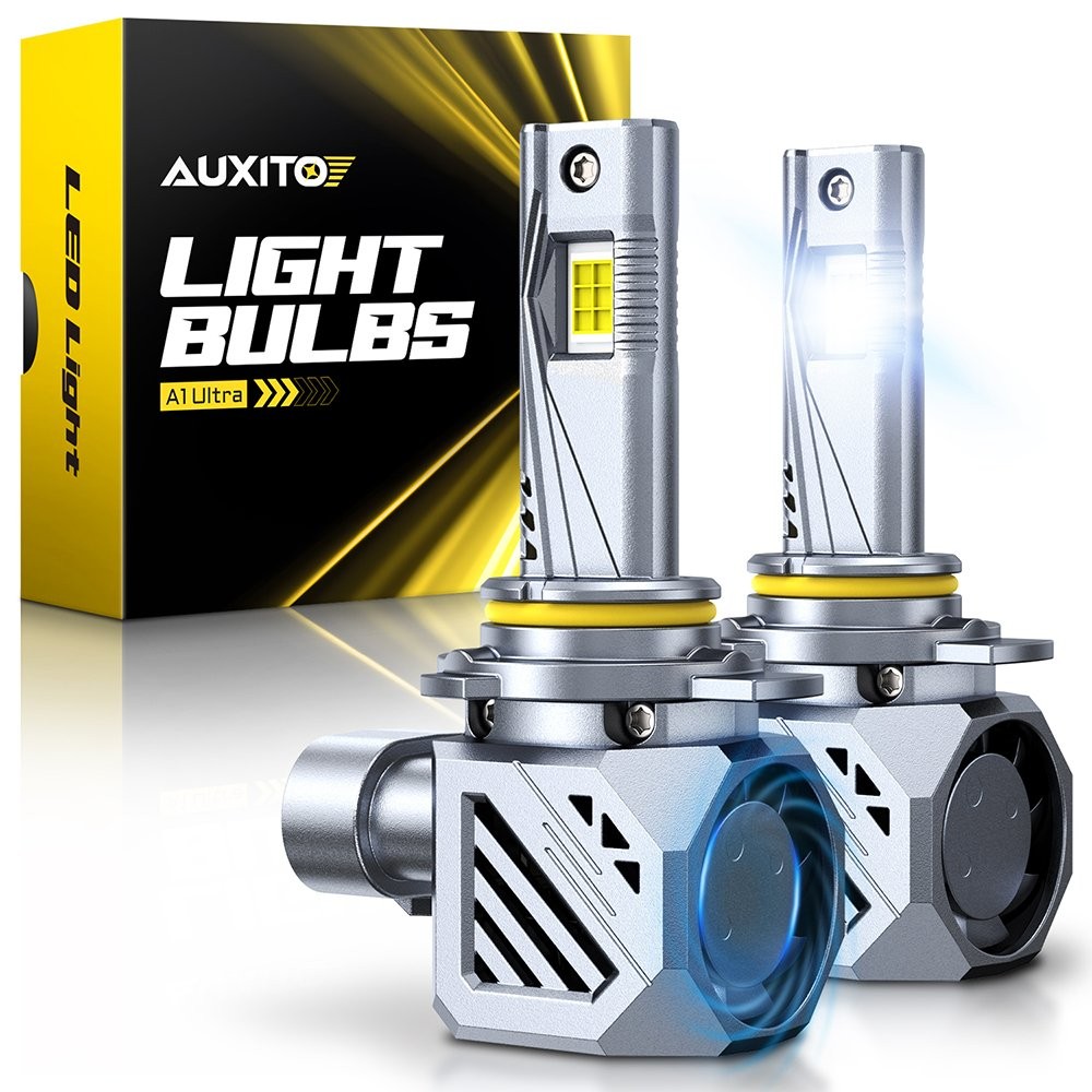 AUXITO 9012/HIR2 LED Headlight Bulbs 480000LM 6500K White Light A1 Ultra Series