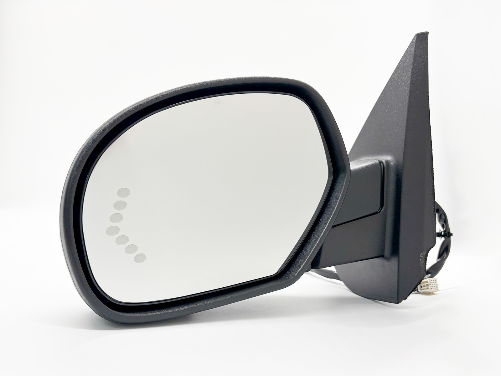 For GMC Pickup 2007-2014 Power Folding Mirror 7 Dot Signal PTM Cap Driver Side