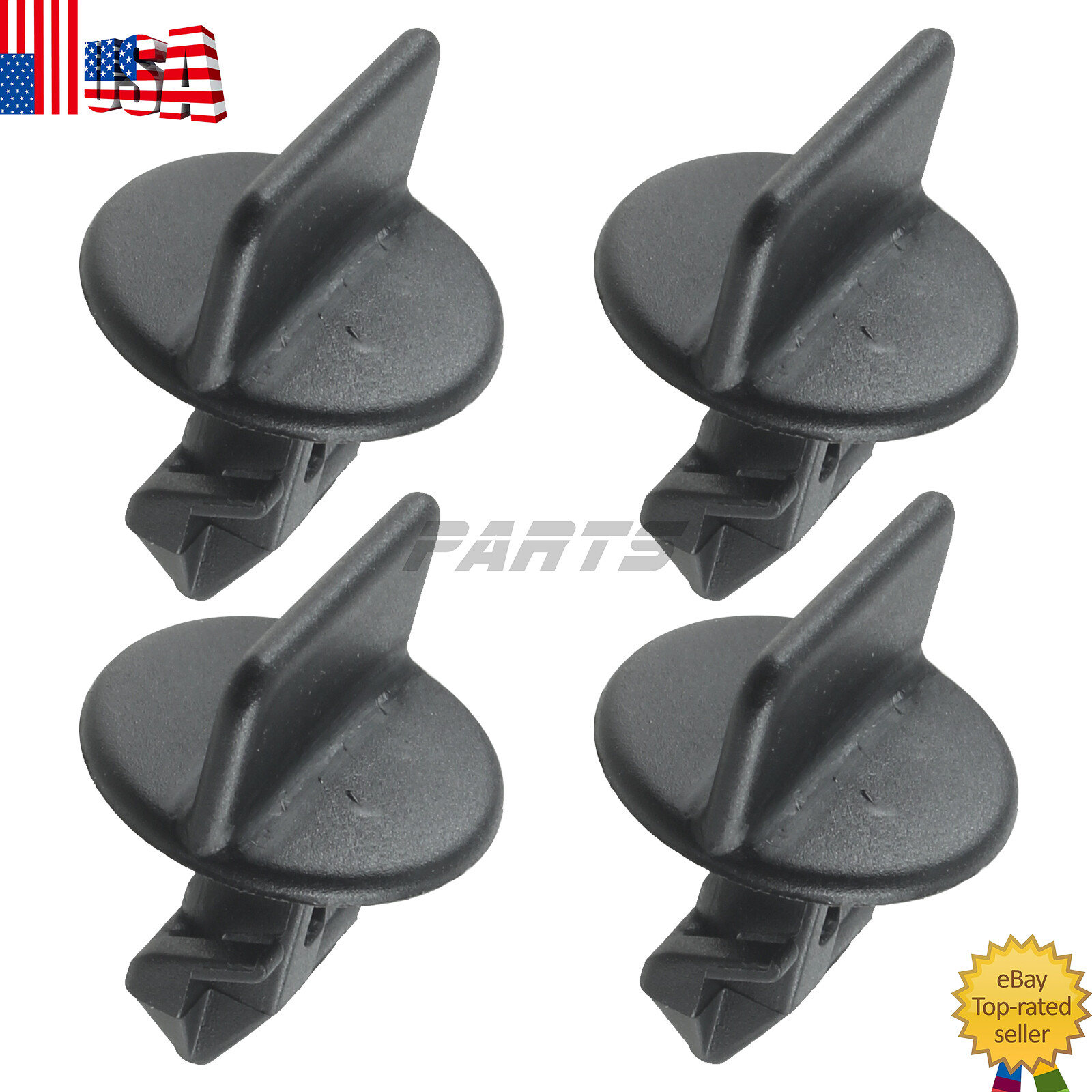 4X TRAILER HITCH COVER RETAINERS FOR YUKON SUBURBAN ESCALADE TAHOE TRAVERSE ETC