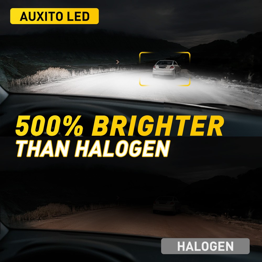 AUXITO 881 894 889 LED Fog Light Driving Bulb 36000LM 6000K White Super Bright