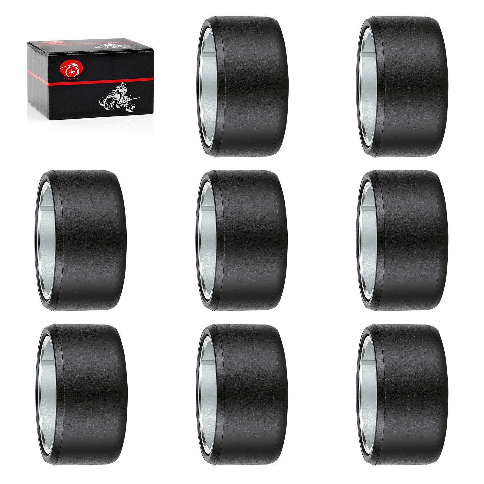 8X Clutch Roller Weights For Yamaha Kodiak Wolverine Grizzly Rhino 400 450 4×4