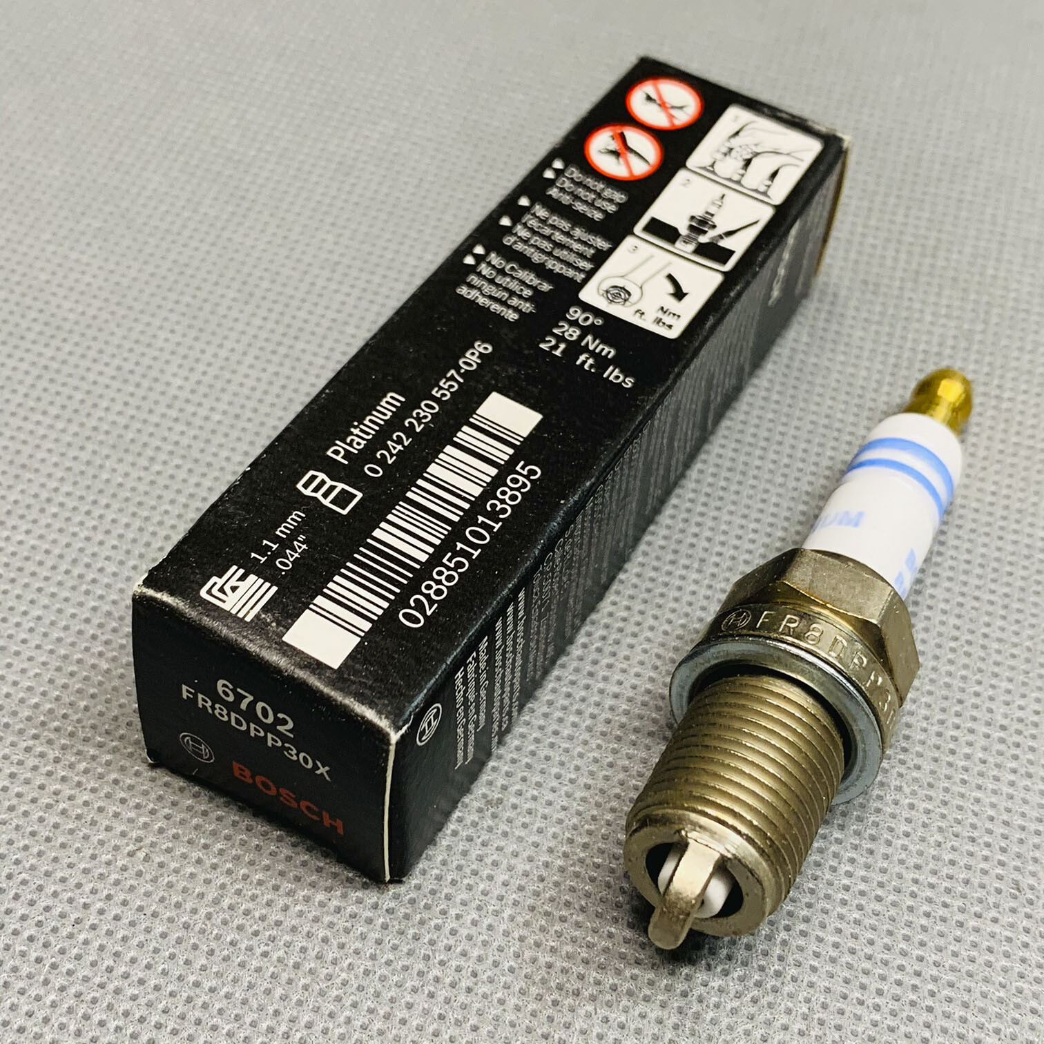 OE Germany Spark Plug Platinum For Mercedes 600SEL Rolls-Royce Park Ward (12pcs)