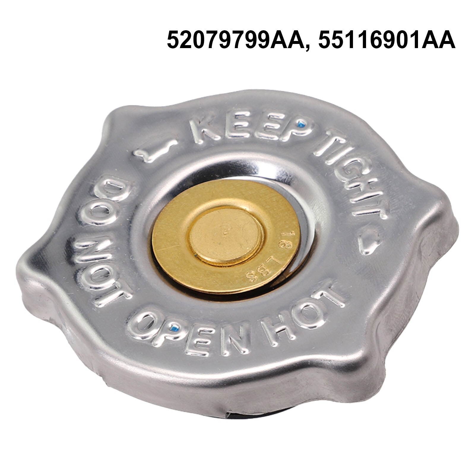 Brand New And High Quality Metal Radiator Cap 18LBS 52079799AA，55116901AA