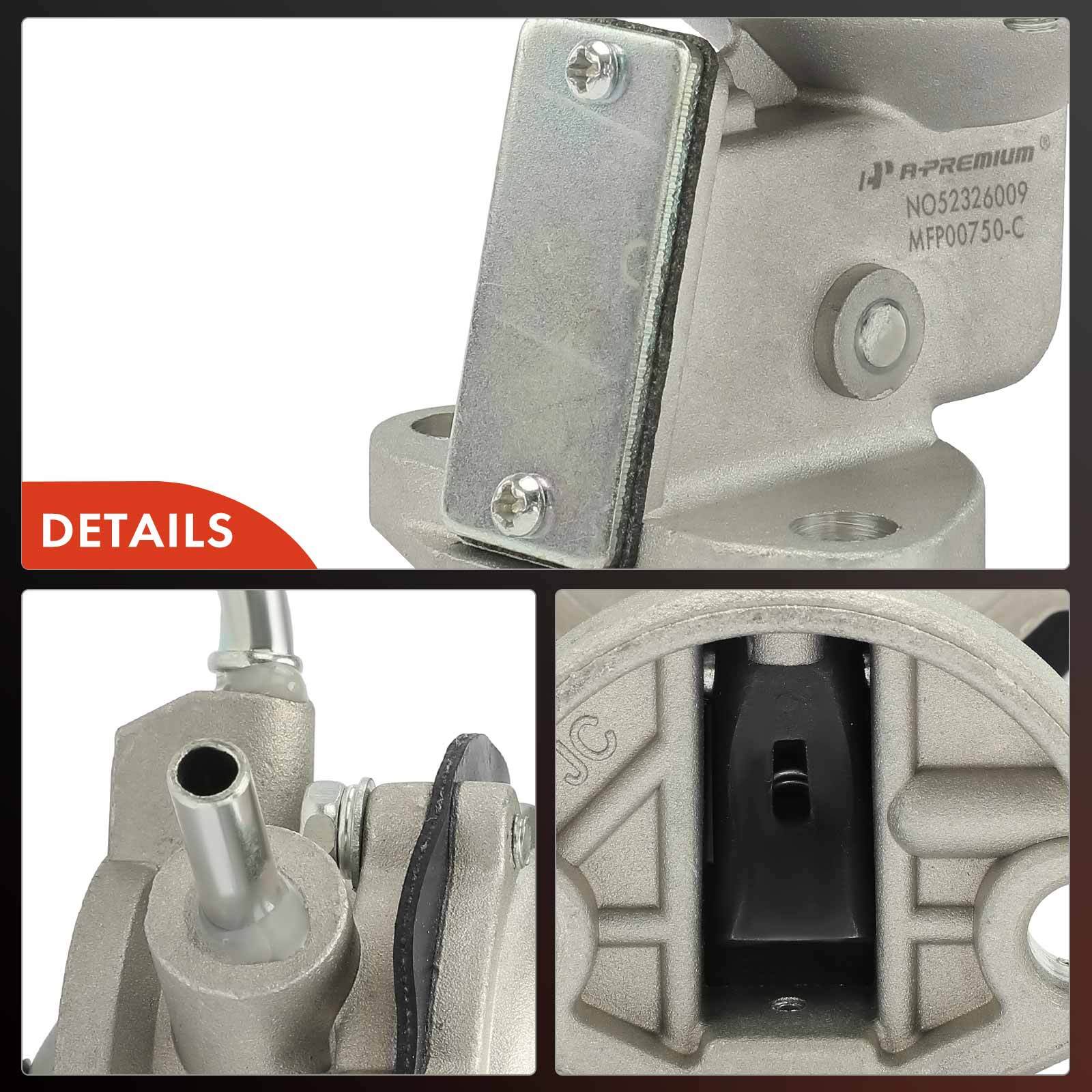 Mechanical Fuel Pump for Volkswagen Beetle Karmann Ghia Transporter 1966-1970