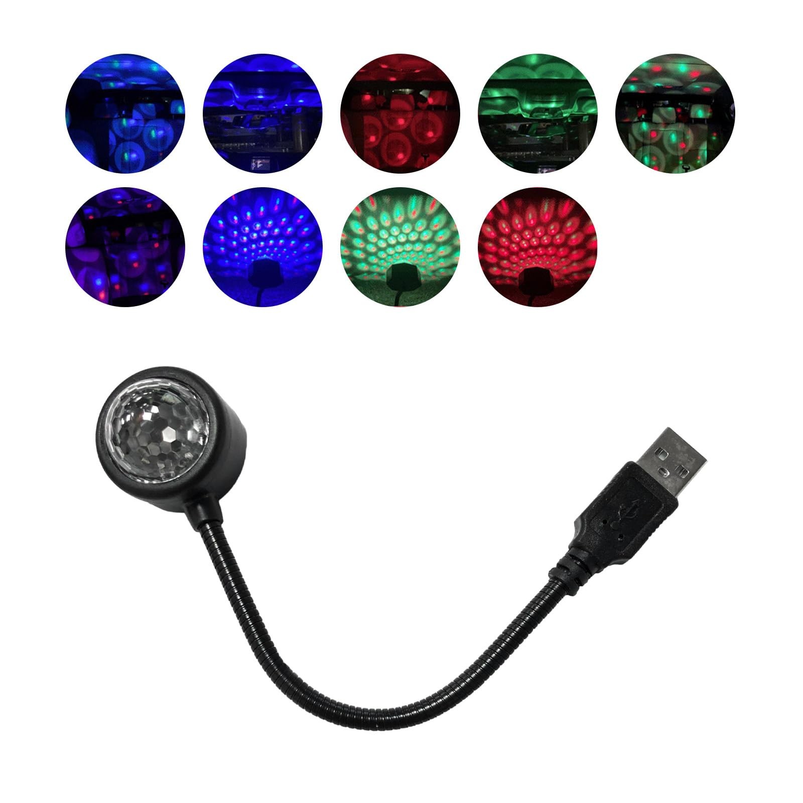 Dickno USB Star Night Light Projector, 7.48 × 1.14 × 0.98 inches, 1 PCS
