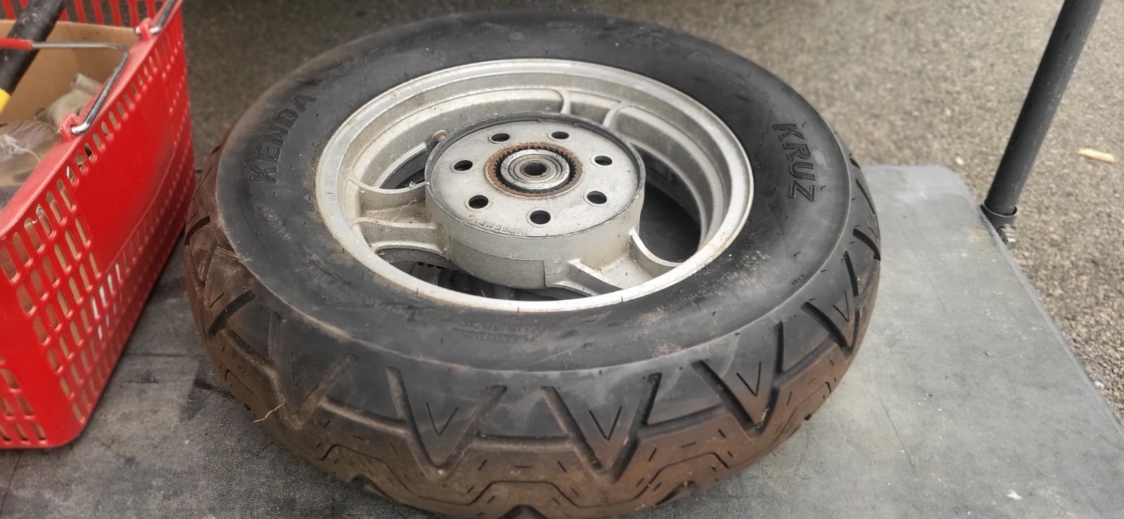 Kawasaki ZL900 Eliminator ZL 900 ZL1000 rear wheel rim 15in ZL 1000 ROTOR