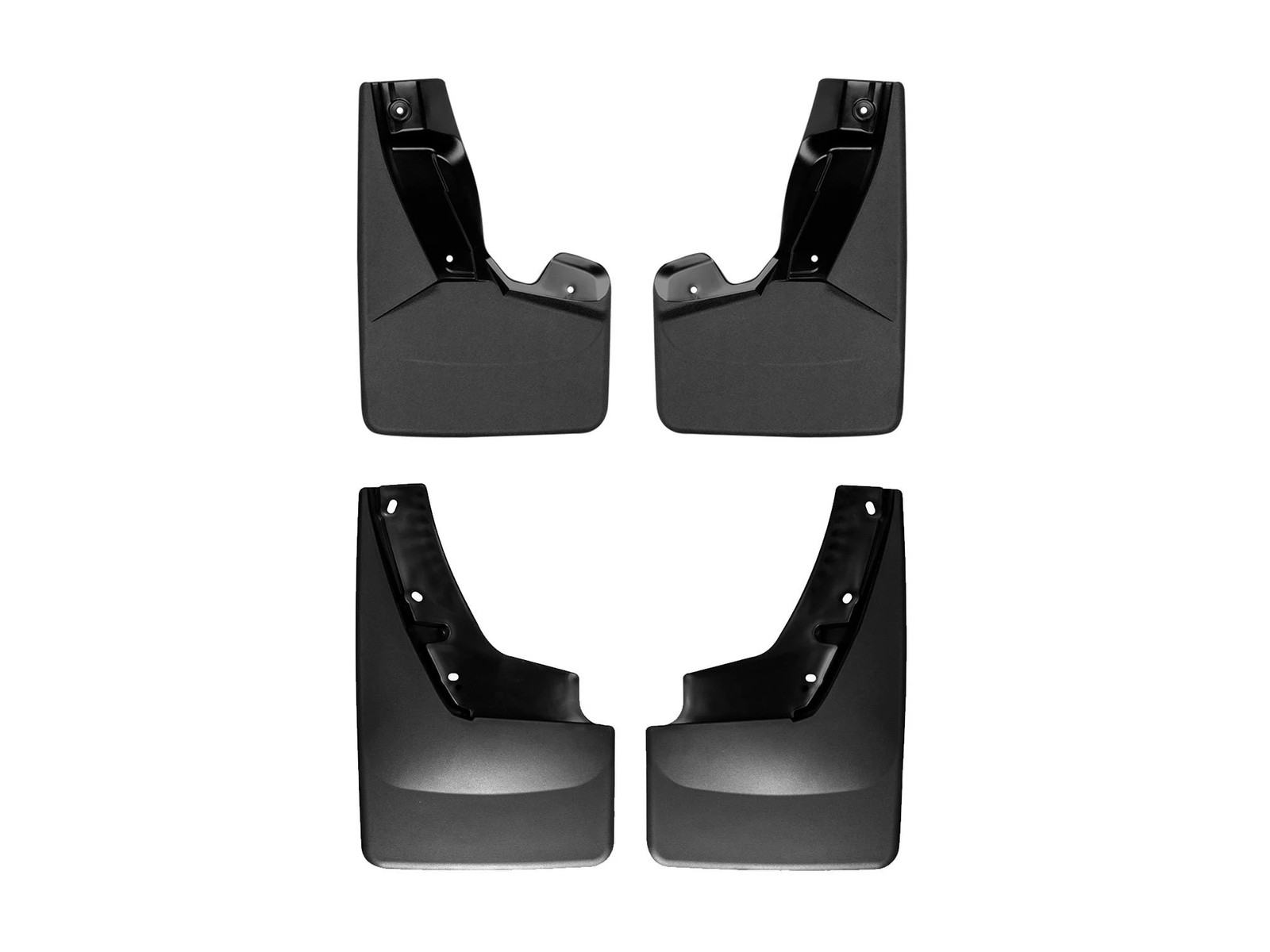 WeatherTech No-Drill MudFlaps for Yukon/Suburban/Yukon XL – Front & Rear Set