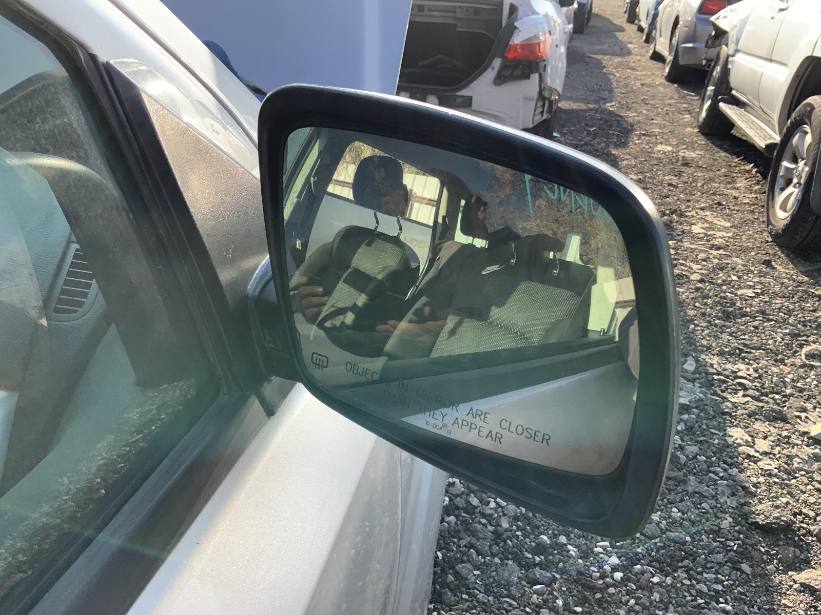 2014 DODGE Journey SILVER Passenger Door Mirror OEM JPD | Heated