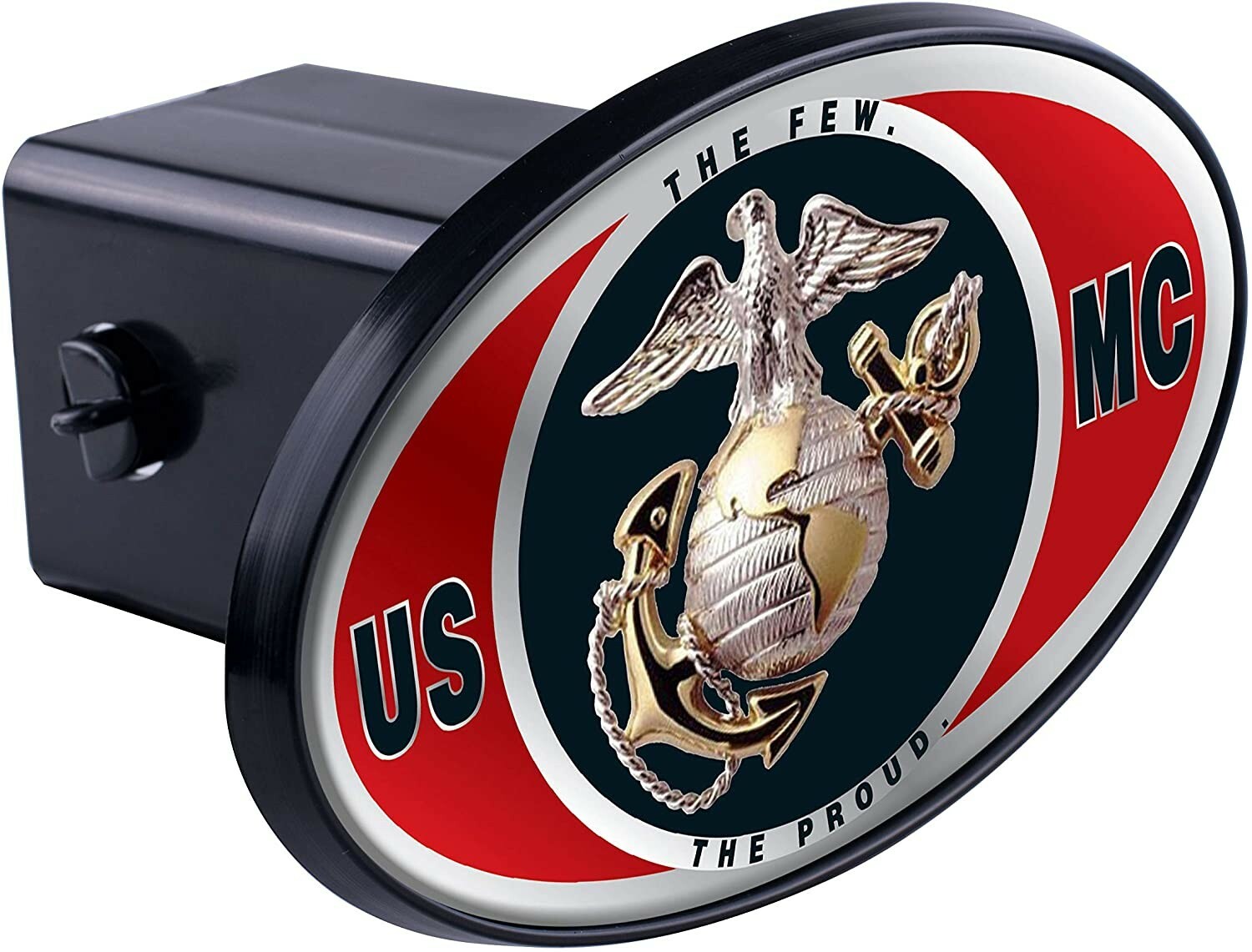 US MARINE TOW HITCH COVER* car/truck/suv trailer 2″ receiver plug cap 