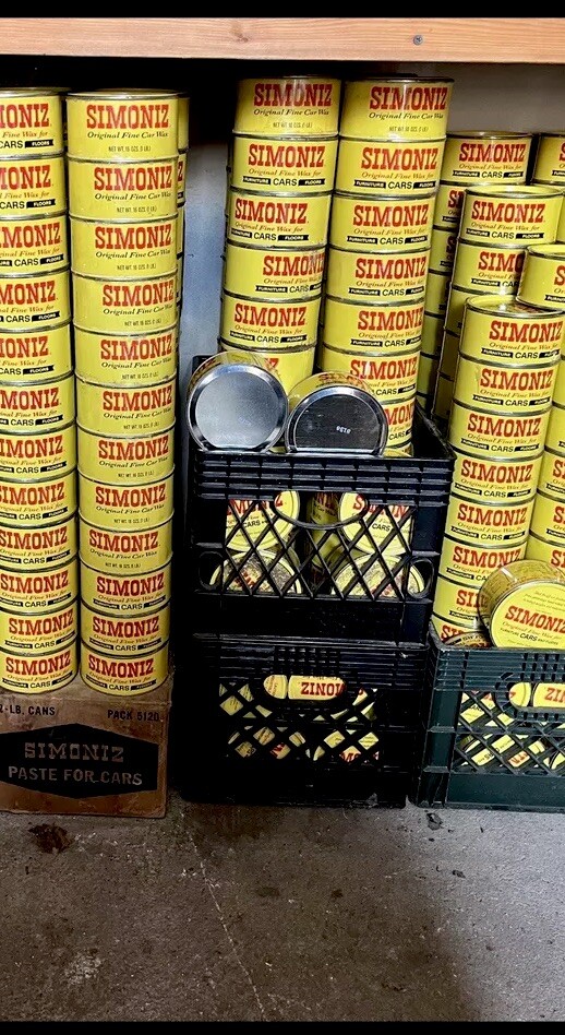 Simoniz Vintage Paste Wax (1950’s-60’s) BRAND NEW UNOPENED! 16 Oz