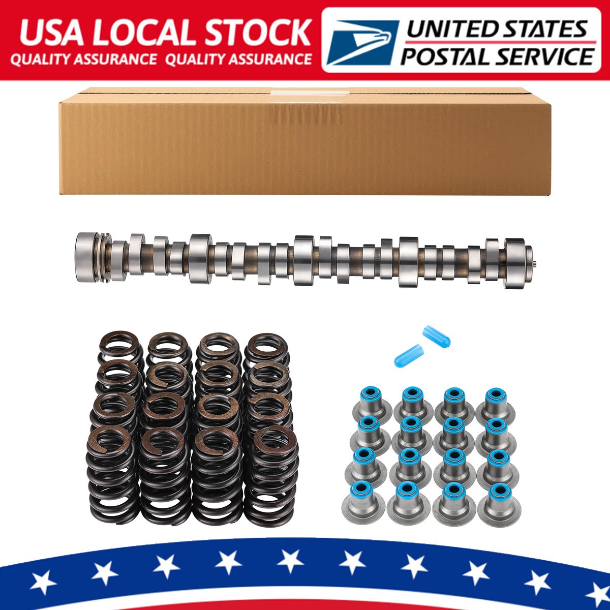LS Camshaft Kit fits GMC Sierra Yukon 1999-2013 Springs Seals 2 Years Warranty