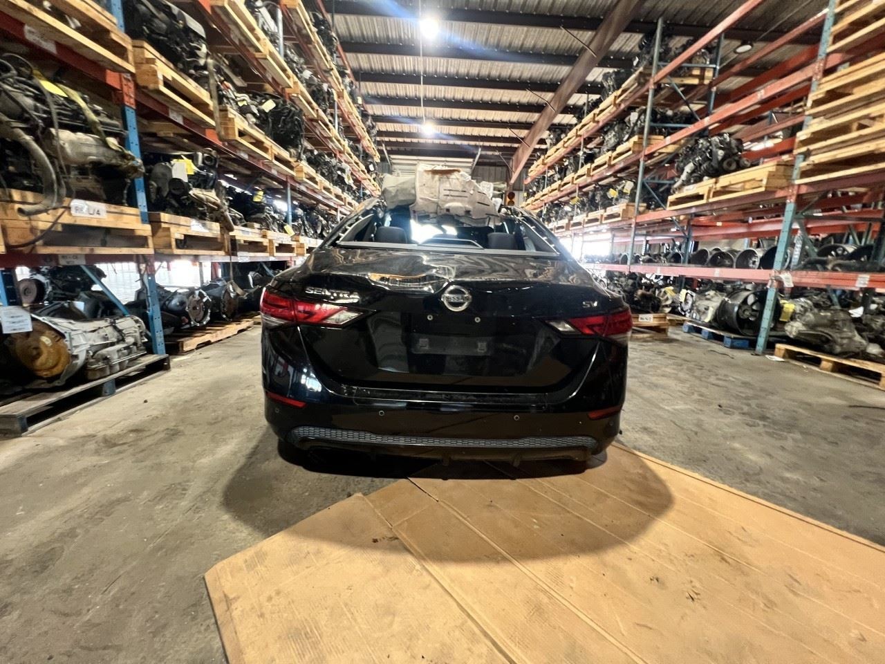 Driver Left Sun Visor Without Illumination Fits 20-25 SENTRA 112981